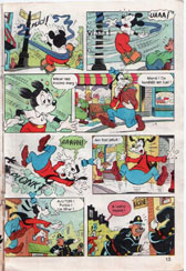Mickey Mouse, Numarul 1, Anul 1991, pagina 15
