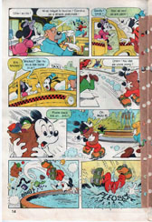 Mickey Mouse, Numarul 1, Anul 1991, pagina 16