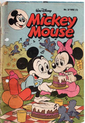 Mickey Mouse, Numarul 2, Anul 1992, pagina 1